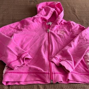 Little girls Connection(stretch) long sleeve, zip up, no pockets. Gently used.
